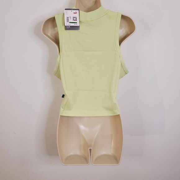 Puma Summer Tank Lime Green Large - Picture 3 of 7